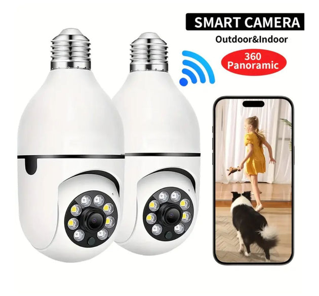 Wi-Fi Smart Camera Light Bulb