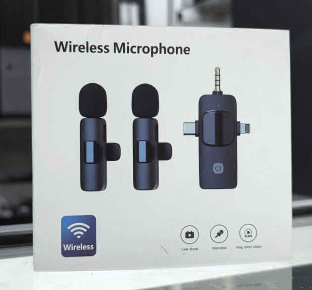 K15 3-in-1 Wireless Microphone