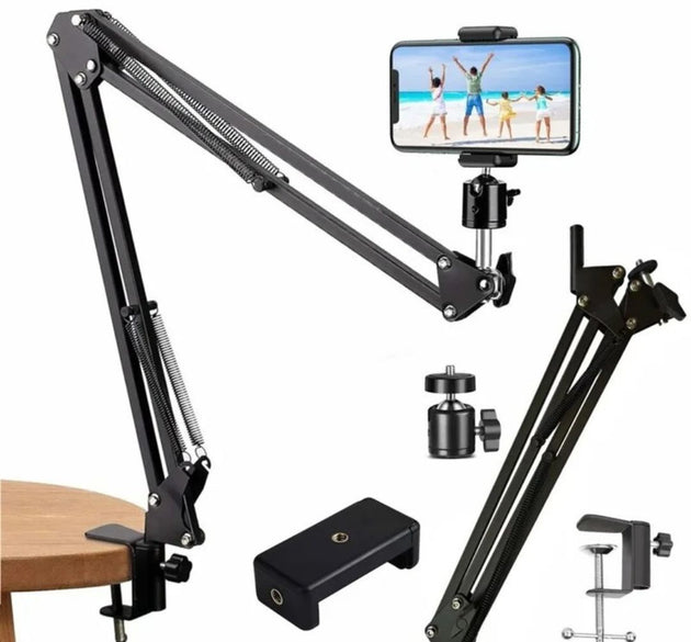 Adjustable Overhead Tripod for Phone