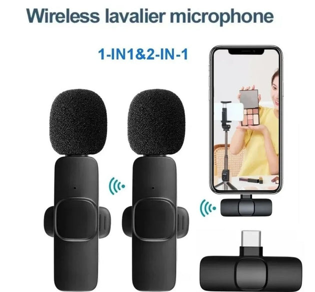 K9 Professional Wireless Lavalier Microphone